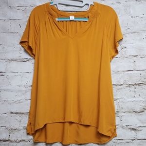 Old Navy Yellow Blouse